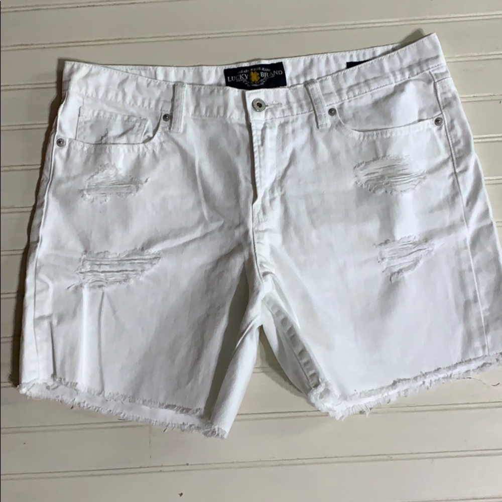 Lucky Brand cutoff jeans shorts